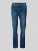 Cambio Slim Fit Jeans aus Baumwoll-Mix Modell 'PIPER' in Blau, Größe 3...