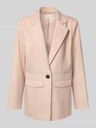 Gestuz Relaxed Fit Blazer mit Viskose-Anteil Modell 'Manu' in Rose, Gr...