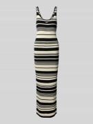 Gestuz Maxikleid aus Viskose-Mix in Strick-Optik Modell 'Stela' in Bla...