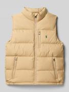 Polo Ralph Lauren Teens Steppweste mit Logo-Stitching in Beige, Größe ...