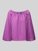 Christian Berg Woman Relaxed Fit Bluse mit 3/4-Arm in Lila, Größe 40