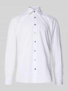 ETERNA Regular Fit Freizeithemd aus reiner Baumwolle mit Kentkragen in...