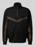 HUGO Regular Fit Sweatjacke aus Baumwoll-Mix Modell 'DINGMOOR' in Blac...