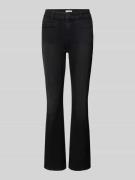 Christian Berg Woman Bootcut Fit Jeans mit Gürtelschlaufen in Black, G...