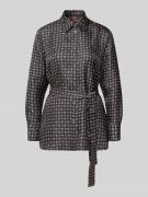 Max Mara Studio Regular Fit Hemdbluse aus bedruckter Seide Modell 'BOC...