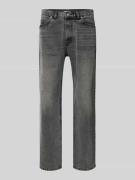 REVIEW Baggy Fit Jeans im 5-Pocket-Design in Dunkelgrau, Größe 28