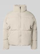 Jake*s Casual Jacke mit Stehkragen und Reißverschlusstaschen in Stein,...