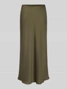 Vila Maxirock mit elastischem Bund Modell 'VIELLETTE' in Oliv, Größe M
