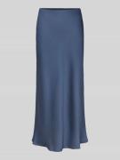 Vila Maxirock mit elastischem Bund Modell 'VIELLETTE' in Rauchblau, Gr...