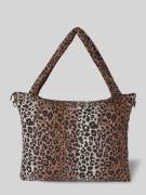 STUDIO NOOS Handtasche mit Label-Stitching Modell 'Hazel' in Hazel, Gr...