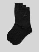JOOP! Collection Socken mit Label-Print in Black, Größe 39-42
