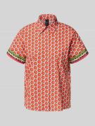 ONLY & SONS Regular Fit Bluse mit 1/2-Arm in Koralle, Größe 34