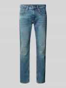 Pepe Jeans Straight Fit Jeans aus Baumwoll-Mix Modell 'CASH' in Jeansb...