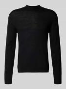 Tiger Of Sweden Strickpullover aus Wolle mit Stehkragen Modell 'Tern' ...