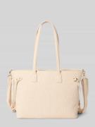 VALENTINO BAGS Handtasche mit Strukturmuster Modell 'SAMBA' in Ecru, G...