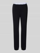 Guess Regular Fit Sweatpants mit Label-Bund Modell 'SOFIA' in Black, G...
