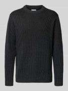 Jack & Jones Strickpullover mit gerippten Abschlüssen Modell 'DOVER' i...