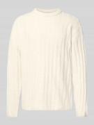 Jack & Jones Strickpullover mit gerippten Abschlüssen Modell 'BRADLEY'...
