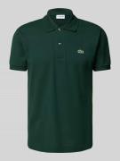 Lacoste Regular Fit Poloshirt aus reiner Baumwolle in Bottle, Größe M