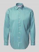 Jake*s Regular Fit Business-Hemd mit Kentkragen in Gruen, Größe 37/38