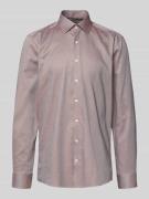 OLYMP Level Five Slim Fit Business-Hemd mit Kentkragen in Mittelbraun,...