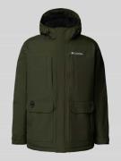 COLUMBIA Jacke mit Label-Print Modell 'Landroamer' in Oliv, Größe L