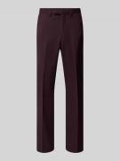 MCNEAL Chino mit französischen Eingrifftaschen in Bordeaux, Größe 102