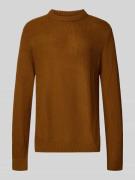 Jack & Jones Strickpullover mit Rundhalsausschnitt Modell 'ROY' in Cog...