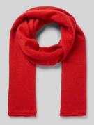 Christian Berg Woman Kaschmirschal in Strick-Optik in Rot, Größe 1