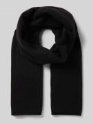 Christian Berg Woman Kaschmirschal in Strick-Optik in Black, Größe 1