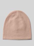 Christian Berg Woman Kaschmirmütze mit Effektgarn in Hellrosa, Größe 1