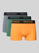 MCNEAL Trunks mit elastischem Logo-Bund im 3er-Pack in Schilf, Größe L