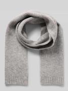ICHI Schal in Strick-Optik Modell 'Iaivo' in Hellgrau, Größe 1