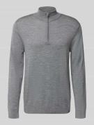 SELECTED HOMME Regular Fit Troyer aus reiner Merinowolle Modell 'TRAY'...