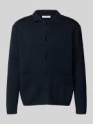 SELECTED HOMME Relaxed Fit Strickjacke aus Baumwoll-Mix Modell 'MIKE' ...