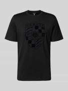 Antony Morato T-Shirt mit Label-Print in Black, Größe M