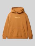 Quiksilver Oversized Hoodie mit Logo-Print Modell 'Salt Water' in Senf...