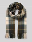 Barbour Oversized Schal mit Tartan-Muster Modell 'HAILES' in Gruen, Gr...