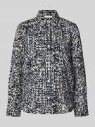 Tom Tailor Regular Fit Hemdbluse aus Baumwoll-Modal-Mix in Marine, Grö...