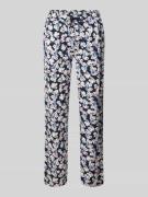 Marc O'Polo Regular Fit Pyjama-Hose aus reiner Baumwolle in Marine, Gr...