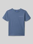 Only & Sons Regular Fit T-Shirt aus reiner Baumwolle in Blau, Größe 13...