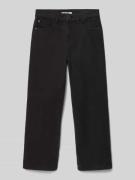 Garcia Straight Leg Jeans im 5-Pocket-Design Modell in Black, Größe 15...