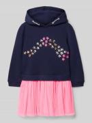 DANAMADE Kleid mit Pailletten-Besatz Modell 'Madita' in Marine, Größe ...