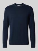Tom Tailor Denim Regular Fit Strickpullover aus Baumwolle in Marine, G...