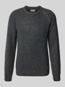 Blend Regular Fit Strickpullover mit Woll-Anteil Modell 'DEXTER' in An...