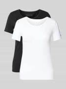 TOMMY HILFIGER Regular Fit T-Shirt in Black, Größe XS