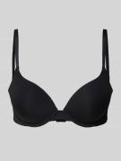 TOMMY HILFIGER BH mit Bügel in Black, Größe 70A