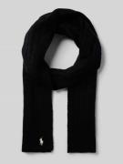 Polo Ralph Lauren Schal aus Woll-Kaschmir-Mix in Black, Größe 1