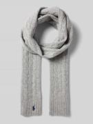 Polo Ralph Lauren Schal aus Woll-Kaschmir-Mix in Hellgrau, Größe 1