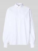 ROBE LÉGÈRE Regular Fit Hemdbluse aus reiner Baumwolle in Weiss, Größe...